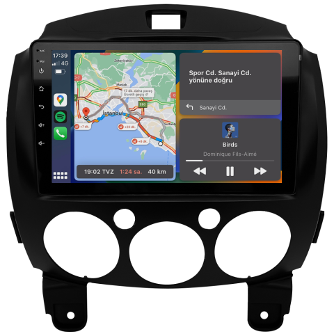 Mazda 2 Android Multimedya Sistemi (2008-2011) CRV-4594XDA