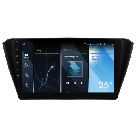 Skoda Fabia Android Multimedya Sistemi (2014-2018) CRV-4818XA