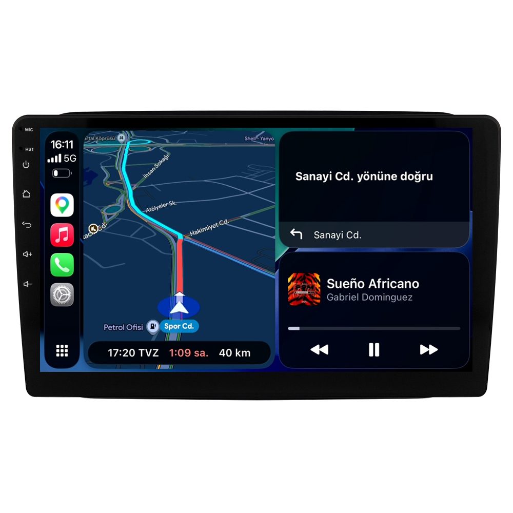 Skoda Fabia Android Multimedya Sistemi (2007-2014) CRV-4819XA