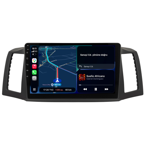 Jeep Grand Cherokee Android Multimedya Sistemi (2004-2008) CRV-4821XA