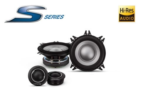 Alpine S2-S40C S-Serisi Komponent Hoparlör (10 cm)