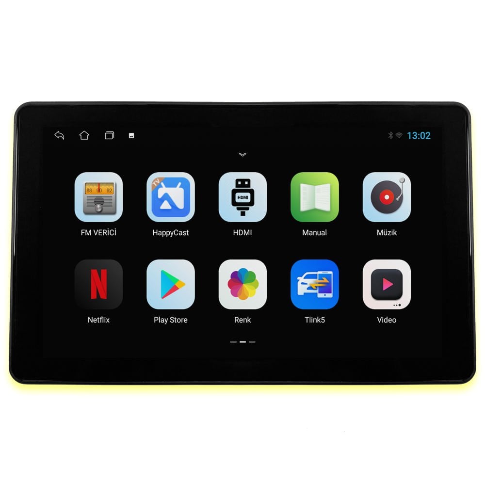 Araç Kafalık Monitörü Arka Eğlence Paketi