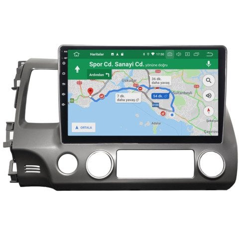 Honda Civic Android Multimedya Sistemi (2007-2012)