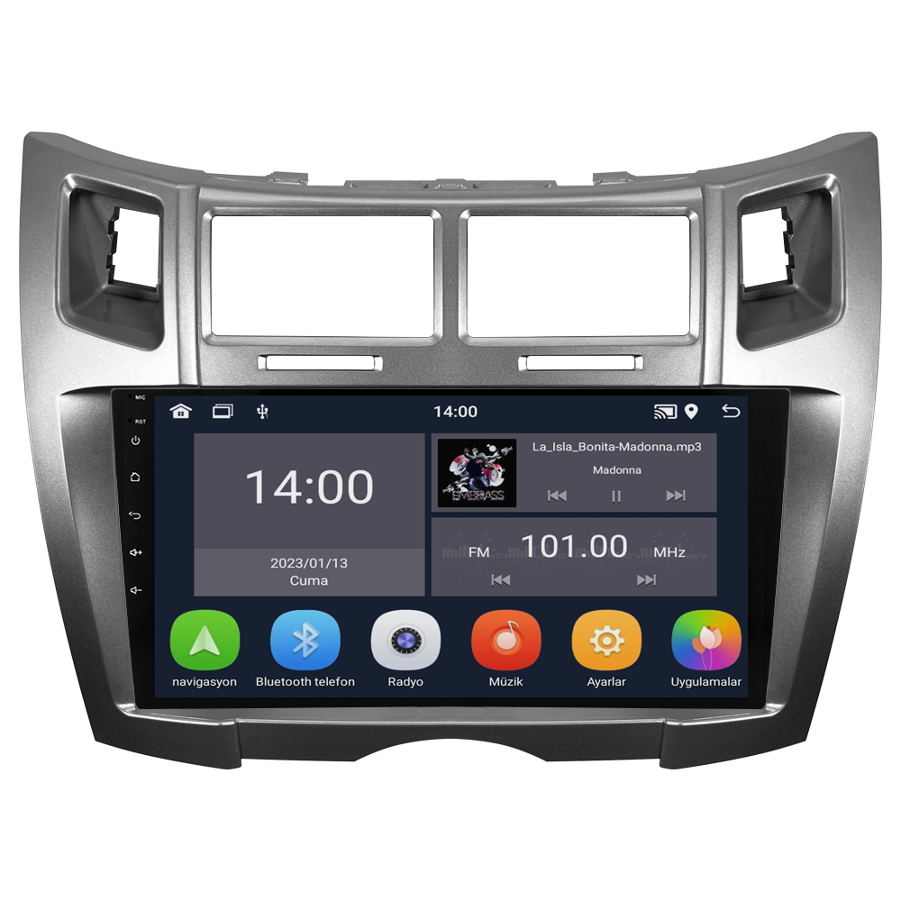 Toyota Yaris Android Multimedya Sistemi (2007-2011) CRV-4906XD