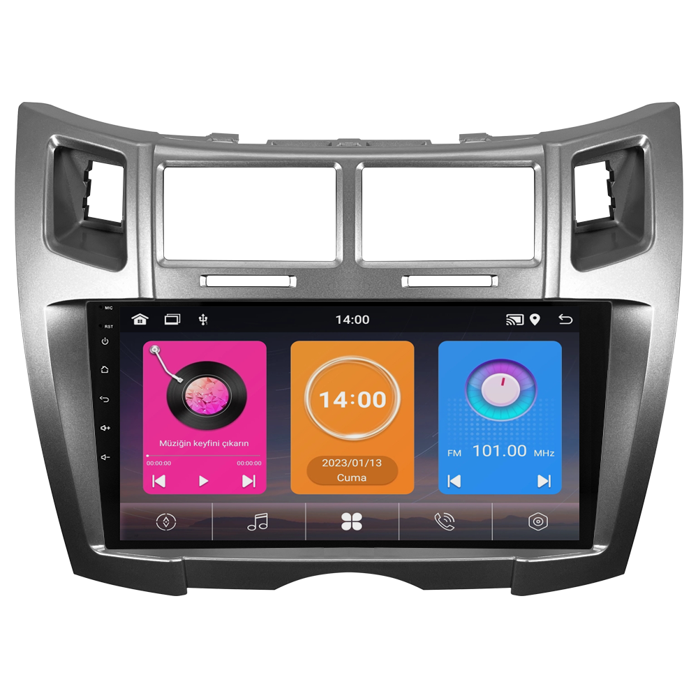 Toyota Yaris Android Multimedya Sistemi (2007-2011) CRV-4906XAA