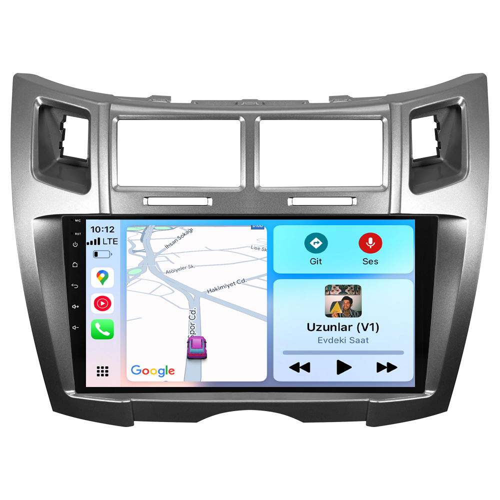 Toyota Yaris Android Multimedya Sistemi (2007-2011) CRV-4906XR