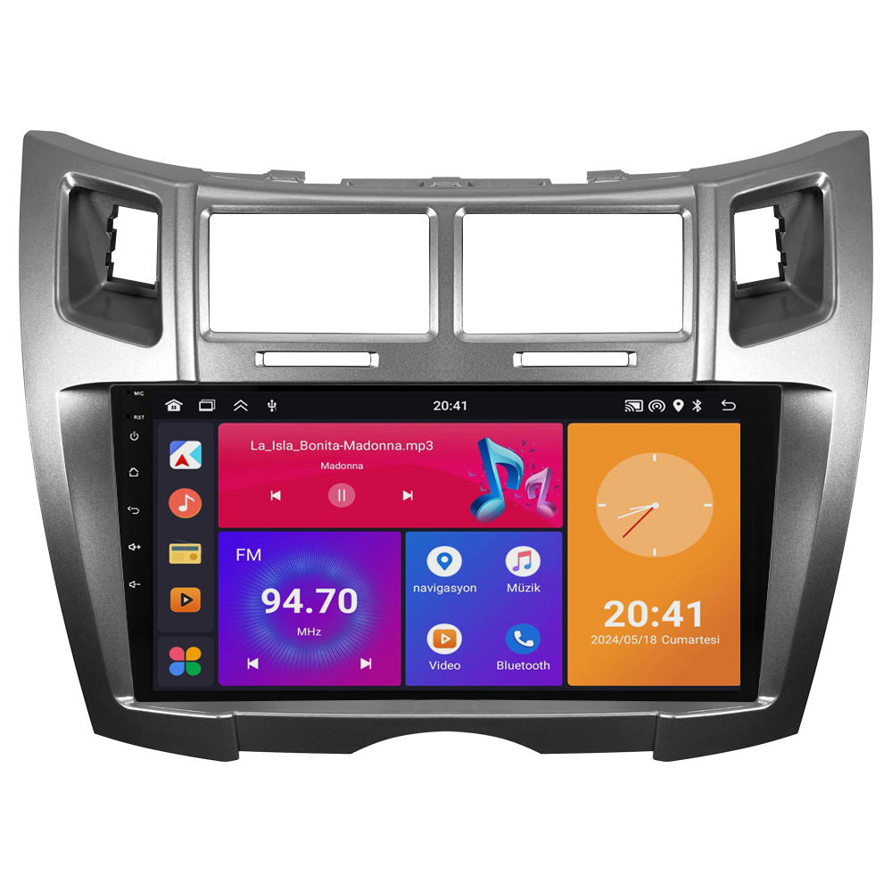 Toyota Yaris Android Multimedya Sistemi (2007-2011) CRV4906XP