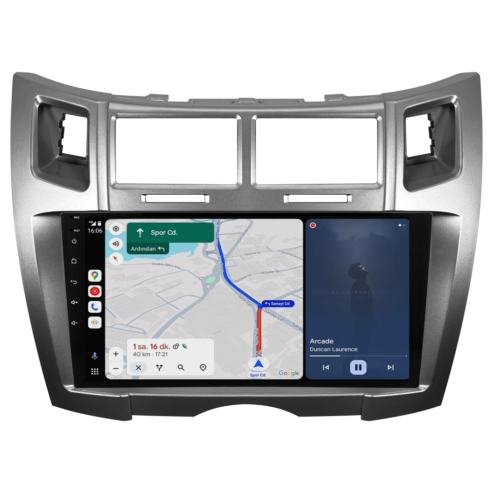 Toyota Yaris Android Multimedya Sistemi (2007-2011) CRV4906XP