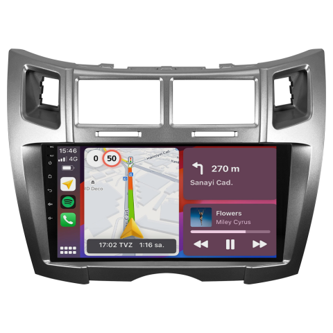Toyota Yaris Android Multimedya Sistemi (2007-2011) CRV4906XP