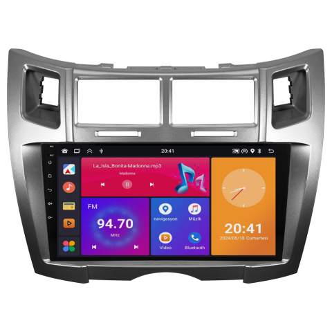 Toyota Yaris Android Multimedya Sistemi (2007-2011) CRV4906XP