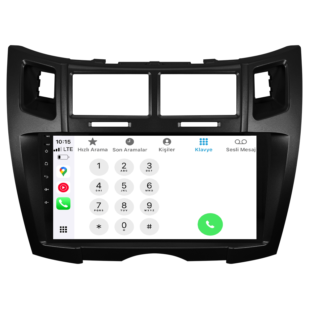 Toyota Yaris Android Multimedya Sistemi (2007-2011) CRV-4906XDA S
