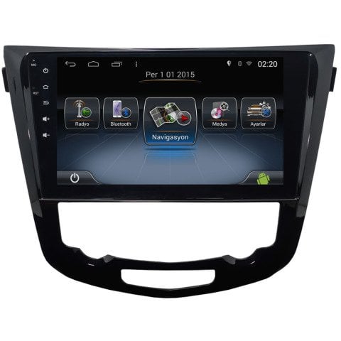 Nissan Qashqai Android Multimedya Sistemi (2014-2021)