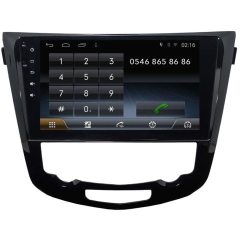 Nissan Qashqai Android Multimedya Sistemi (2014-2021)
