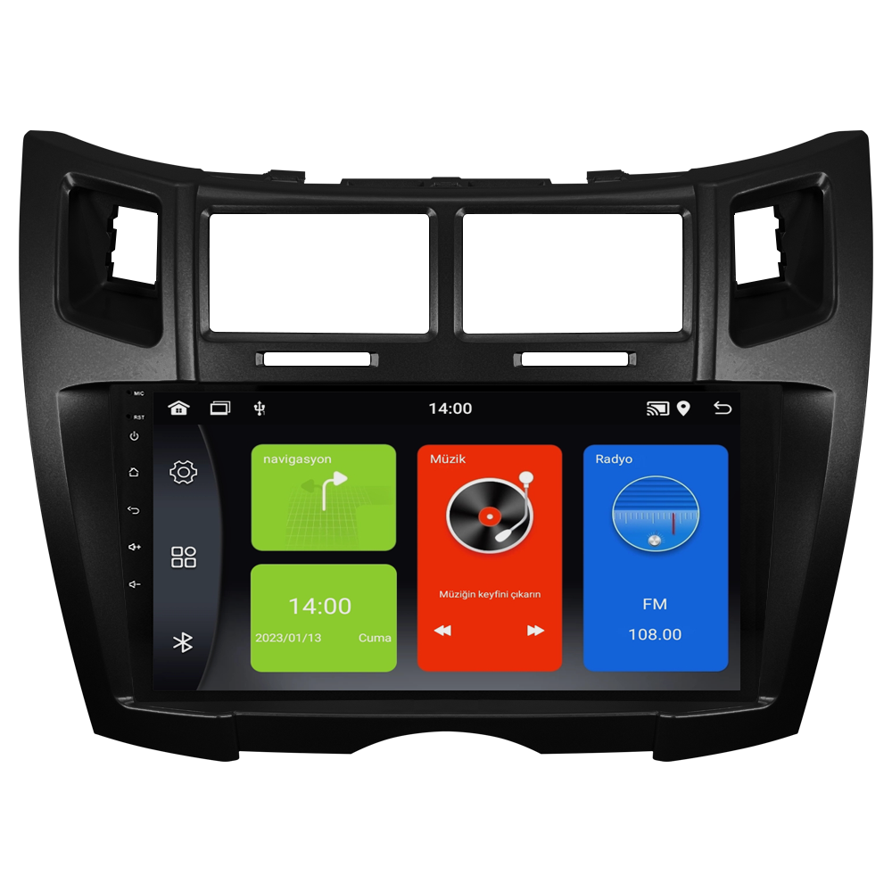 Toyota Yaris Android Multimedya Sistemi (2007-2011) CRV-4906XDA S