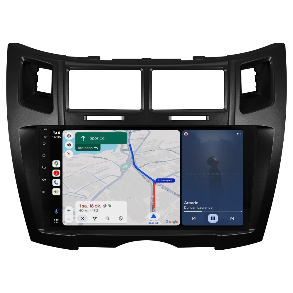 Toyota Yaris Android Multimedya Sistemi (2007-2011) CRV4906XP S