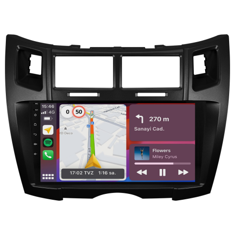 Toyota Yaris Android Multimedya Sistemi (2007-2011) CRV4906XP S