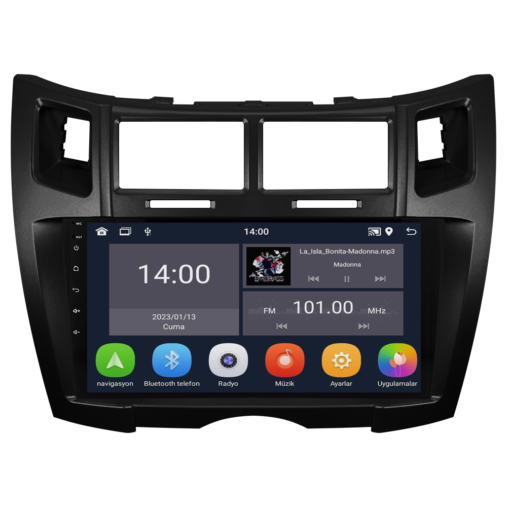 Toyota Yaris Android Multimedya Sistemi (2007-2011) CRV-4906XD S