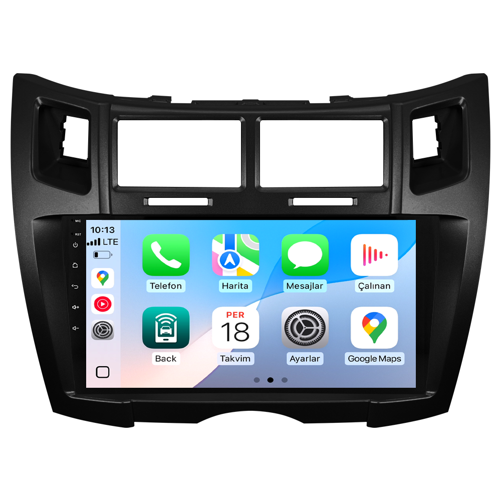 Toyota Yaris Android Multimedya Sistemi (2007-2011) CRV-4906XAA S