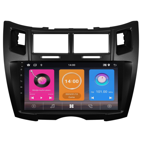 Toyota Yaris Android Multimedya Sistemi (2007-2011) CRV-4906XAA S