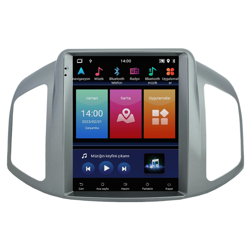 Chevrolet Captiva Android Multimedya Sistemi (2012-2015) CRV-4805XDT