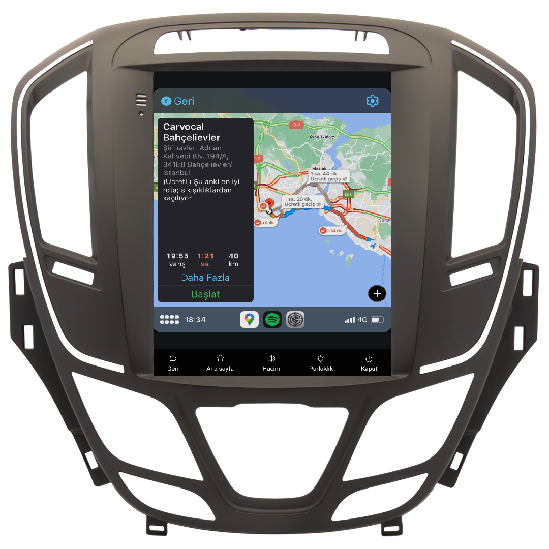 Opel Insignia Android Multimedya Sistemi (2015-2016) CRV-4405XAAT