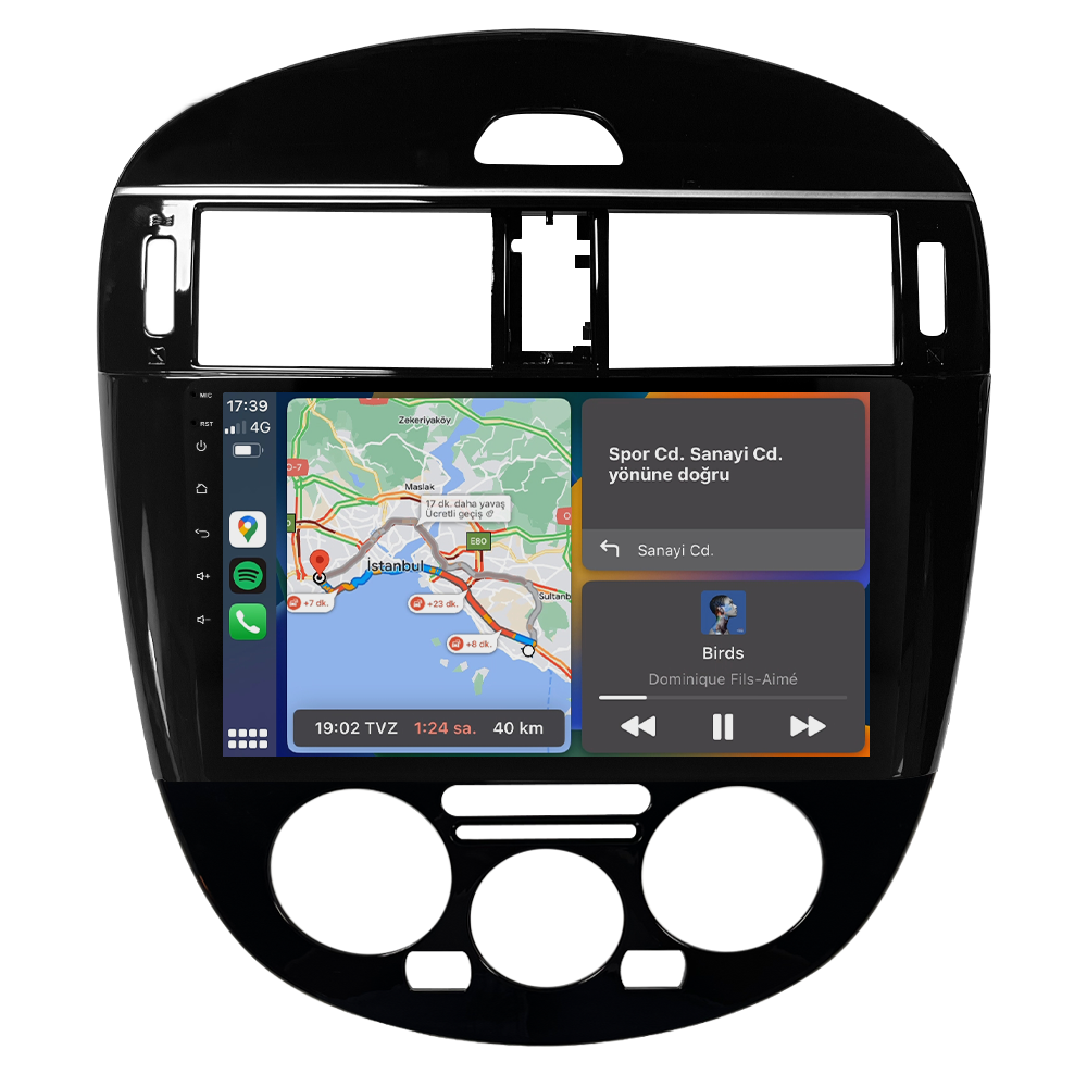 Nissan Pulsar Android Multimedya Sistemi (2015-2018) CRV-4755X M