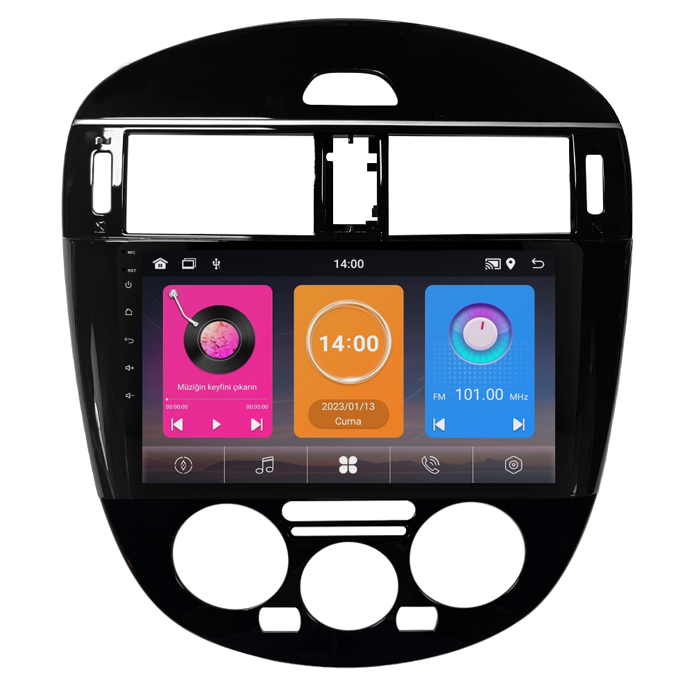 Nissan Pulsar Android Multimedya Sistemi (2015-2018) CRV-4755XAA M