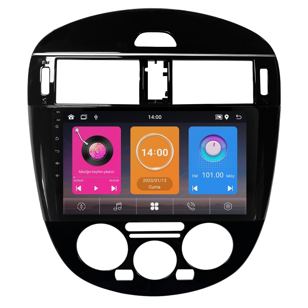 Nissan Pulsar Android Multimedya Sistemi (2015-2018) CRV-4755XAA M