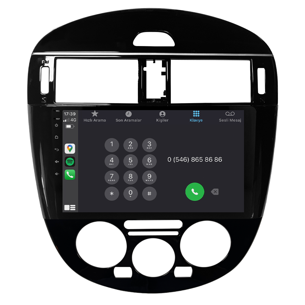 Nissan Pulsar Android Multimedya Sistemi (2015-2018) CRV4755XP M