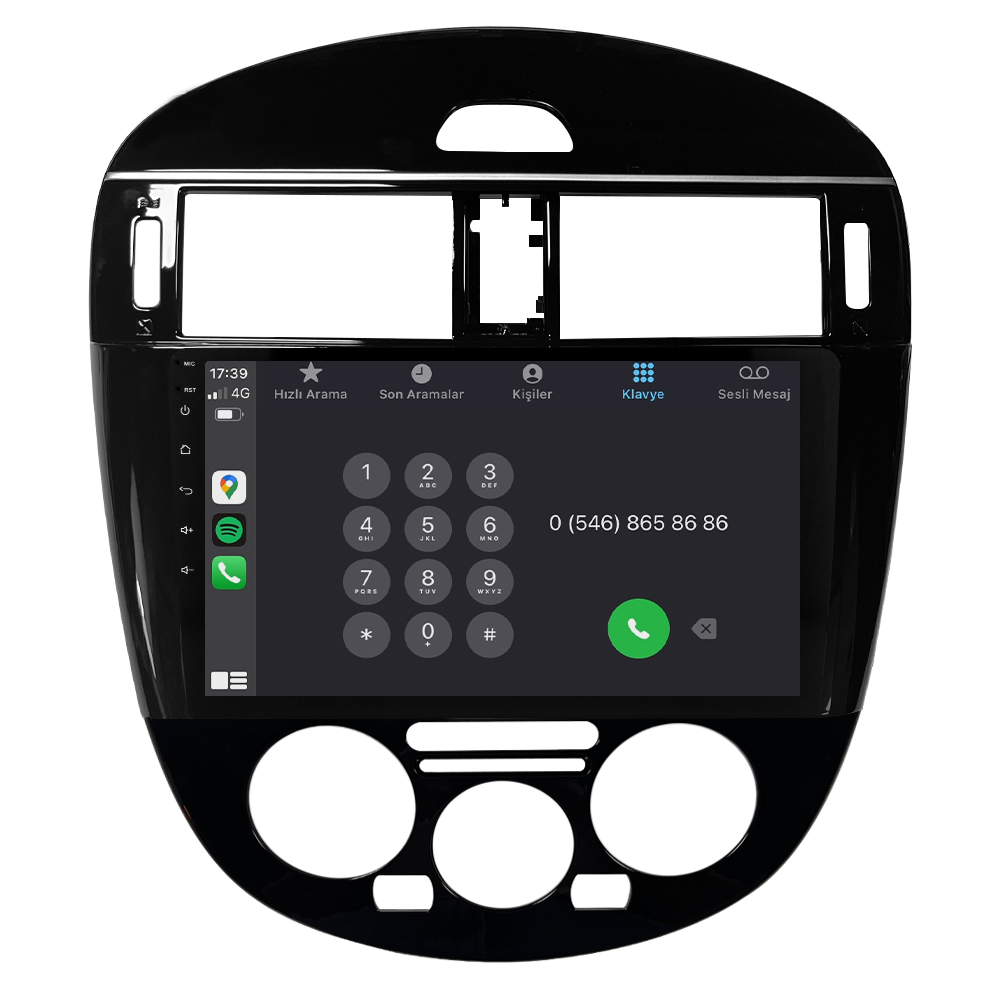 Nissan Pulsar Android Multimedya Sistemi (2015-2018) CRV-4755XR M
