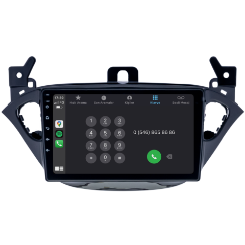 Opel Corsa E Android Multimedya Sistemi (2015-2019)