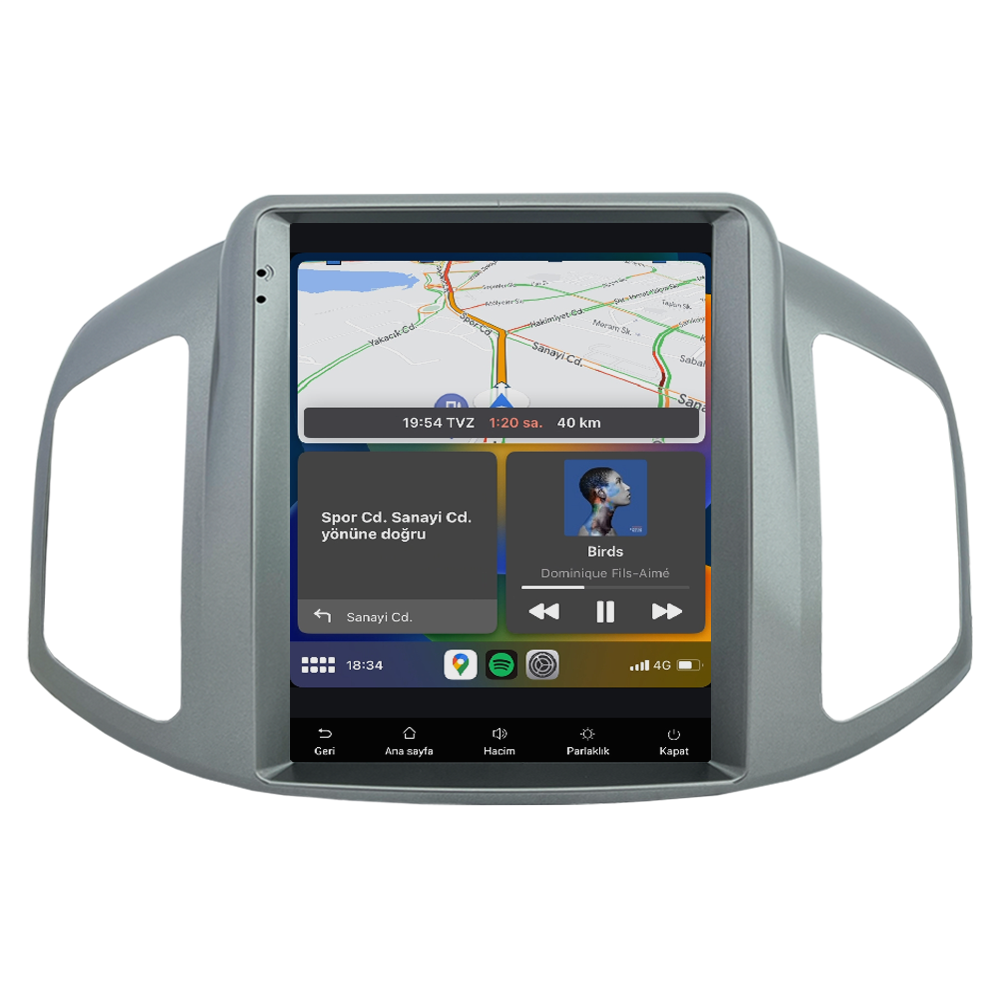Chevrolet Captiva Android Multimedya Sistemi (2012-2015) CRV-4805XAAT