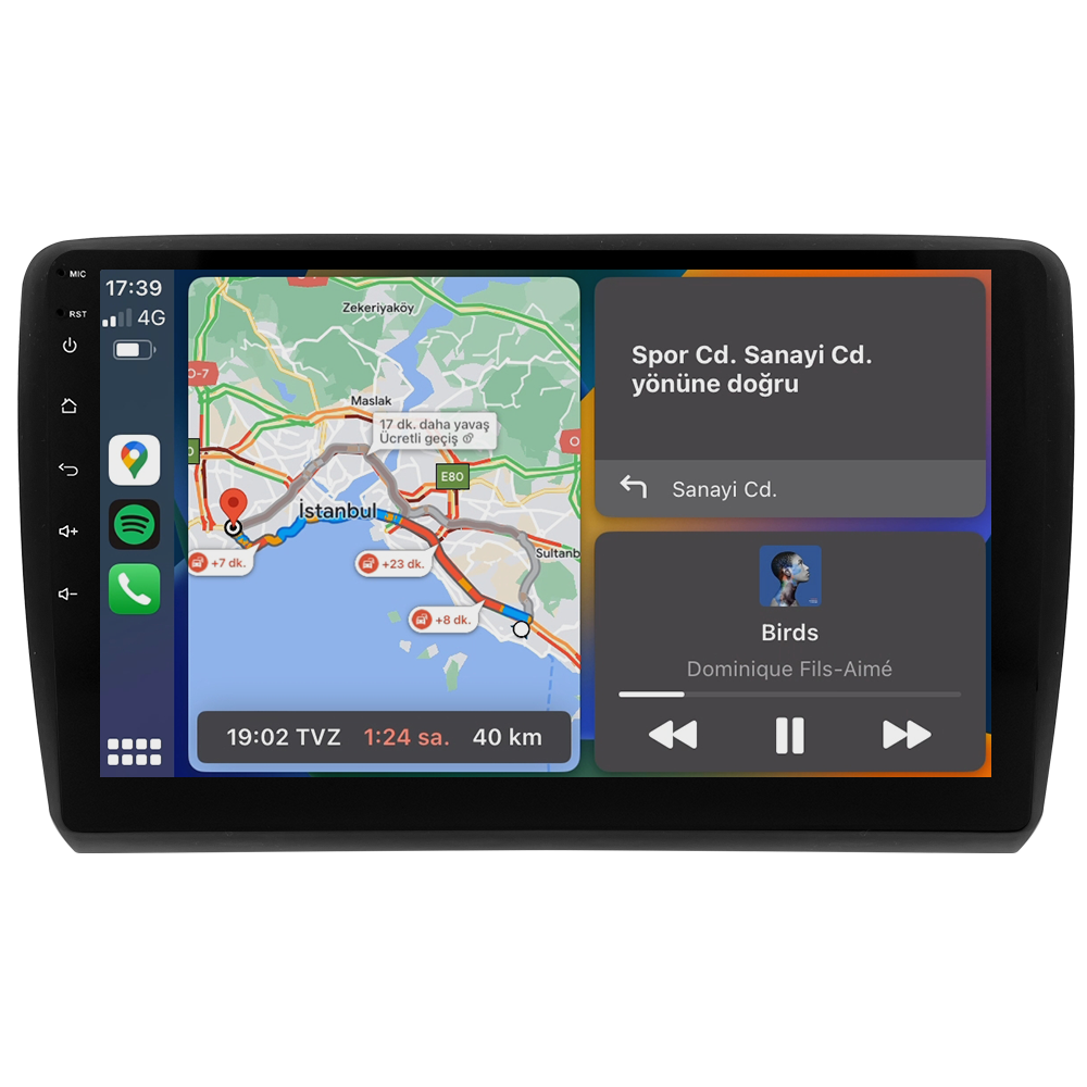 Seat Ibiza Android Multimedya Sistemi (2015-2018) CRV-4874X