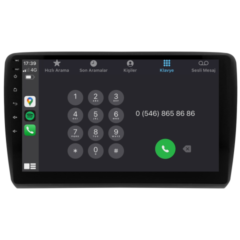 Seat Ibiza Android Multimedya Sistemi (2015-2018) CRV-4874XD