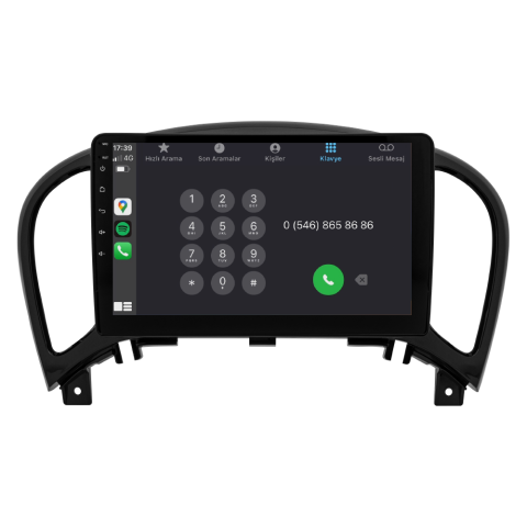 Nissan Juke Android Multimedya Sistemi (2010-2021)