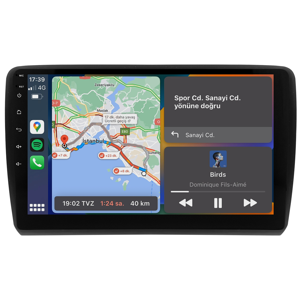 Seat Ibiza Android Multimedya Sistemi (2015-2018) CRV-4874XD