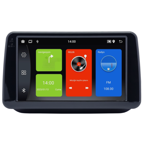 Citroen Nemo Android Multimedya Sistemi (2009-2019) CRV-4102XDA