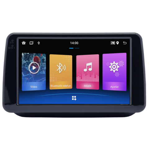 Peugeot Bipper Android Multimedya Sistemi (2009-2019) CRV-4102X