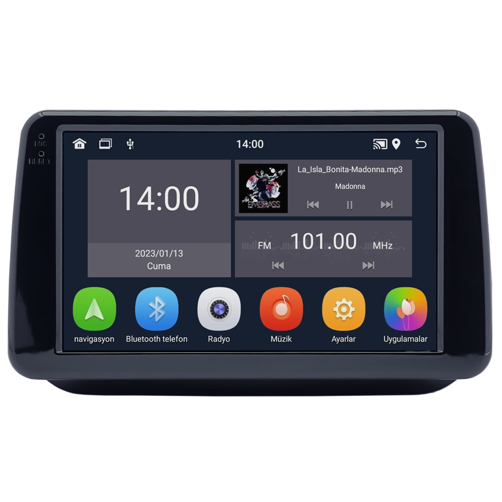 Peugeot Bipper Android Multimedya Sistemi (2009-2019) CRV-4102XD