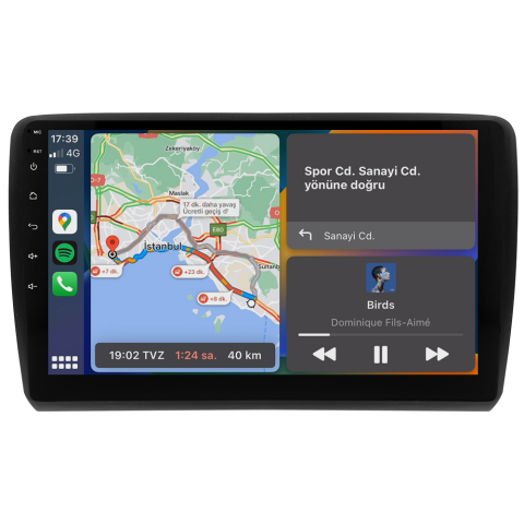Seat Ibiza Android Multimedya Sistemi (2015-2018) CRV-4874XDA