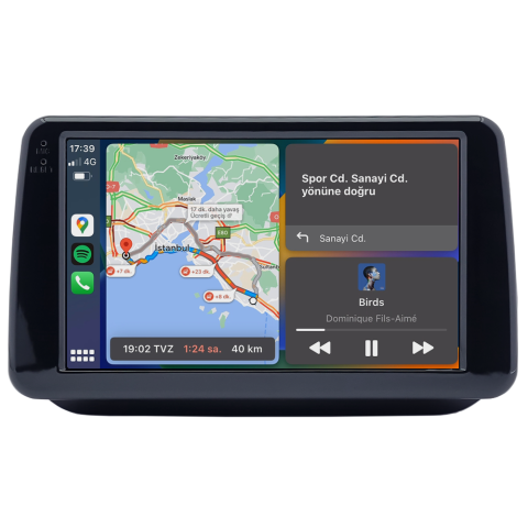 Peugeot Bipper Android Multimedya Sistemi (2009-2019) CRV-4102XD