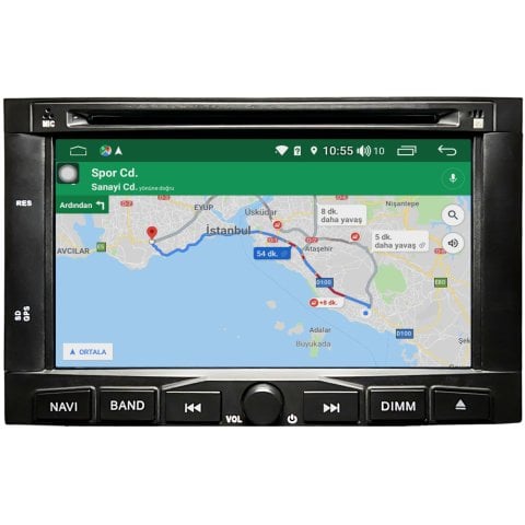 Peugeot Partner Android  Multimedya Sistemi (2008-2017)