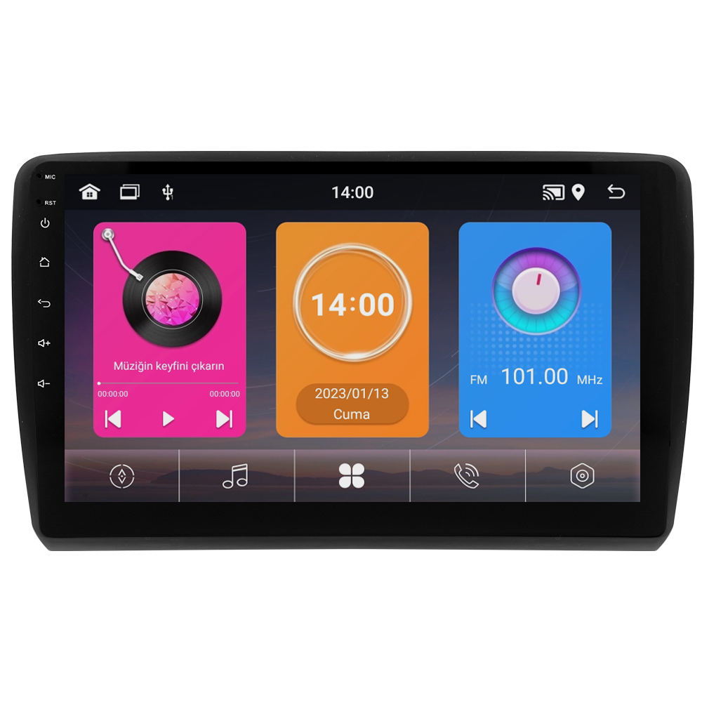 Seat Ibiza Android Multimedya Sistemi (2015-2018) CRV-4874XAA