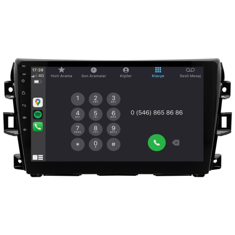 Nissan Navara Android Multimedya Sistemi (2016-2020) CRV-4370X
