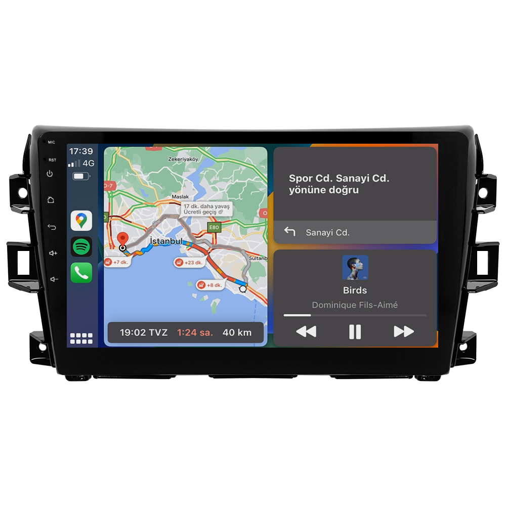 Nissan Navara Android Multimedya Sistemi (2016-2020) CRV-4370X