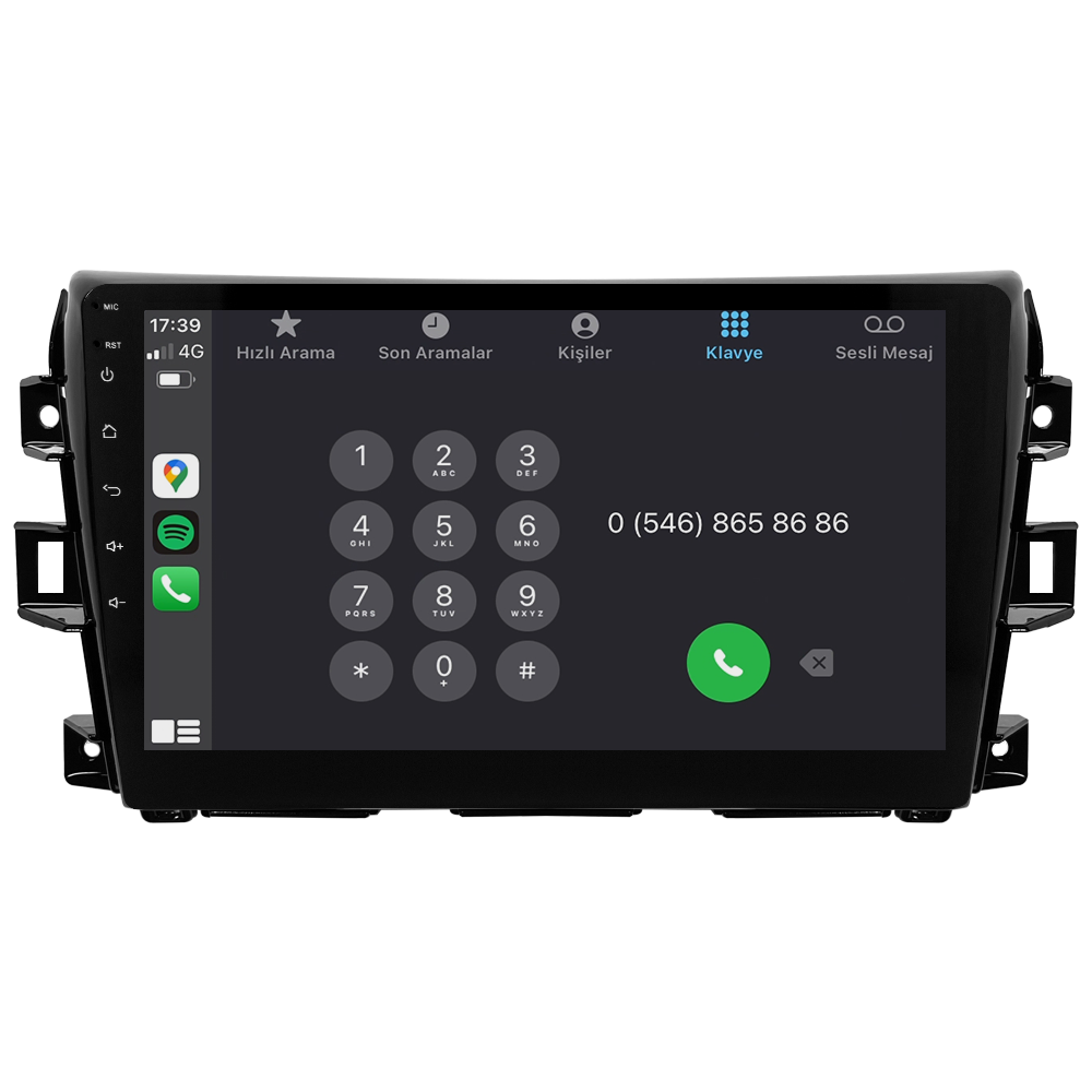 Nissan Navara Android Multimedya Sistemi (2016-2020) CRV-4370XD