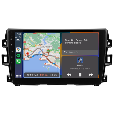 Nissan Navara Android Multimedya Sistemi (2016-2020) CRV-4370XDA