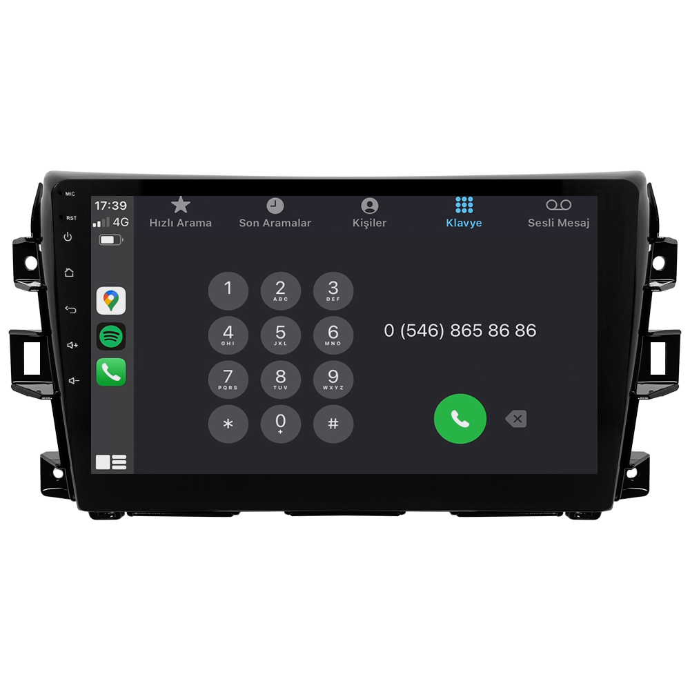 Nissan Navara Android Multimedya Sistemi (2016-2020) CRV4370XP