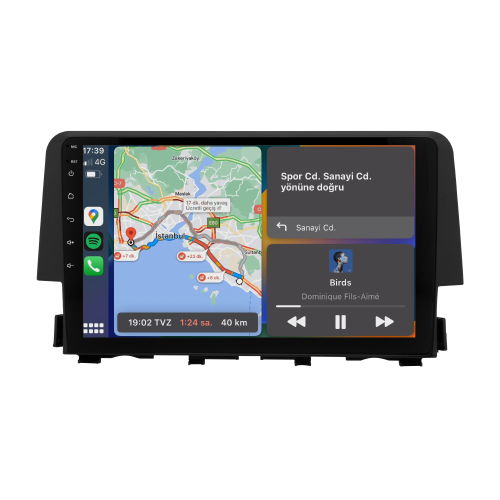 Honda Civic FC5 Android Multimedya Sistemi (2016-2021)