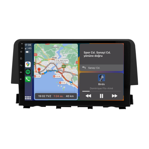 Honda Civic FC5 Android Multimedya Sistemi (2016-2021)